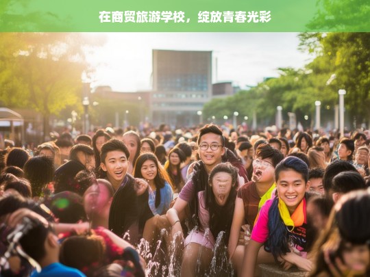 在商贸旅游学校，绽放青春光彩